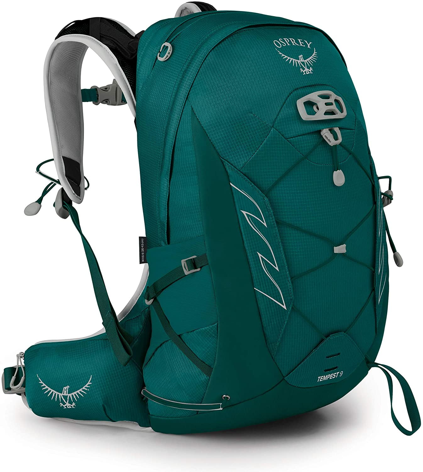 Osprey Tempest 9L Women's Hiking Backpack with Hipbelt, Jasper Green ...