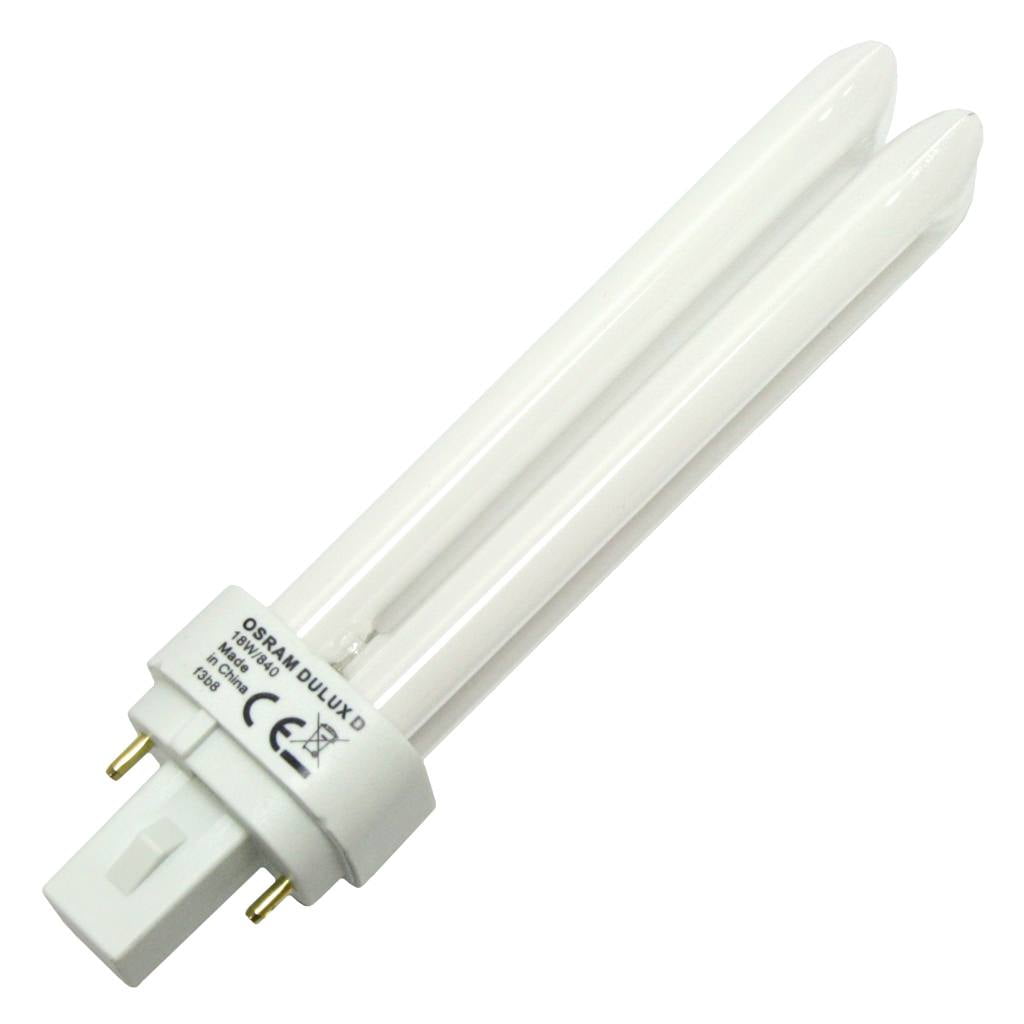 Osram 012056 - Dulux D 18W/840 Double Tube 2 Pin Base Compact