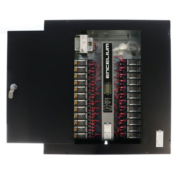 Osram Encelium EN-RP24C-120/277 45266 Lighting Control Panel, 24 Relay, 120/277V