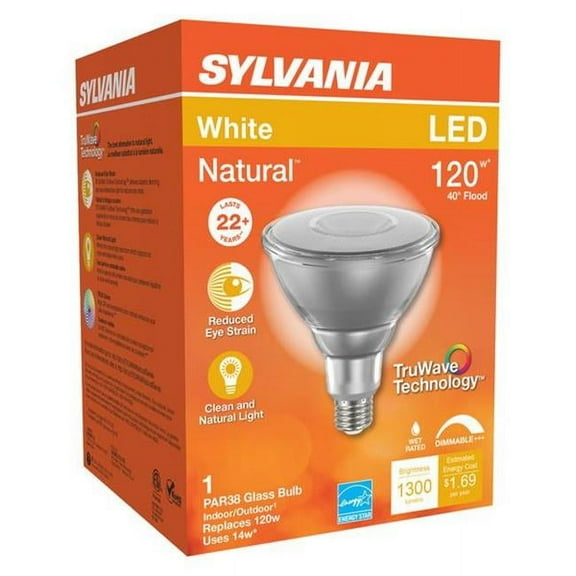 Osram Sylvania 3005257 50W PAR30 E26 LED Bulb, White