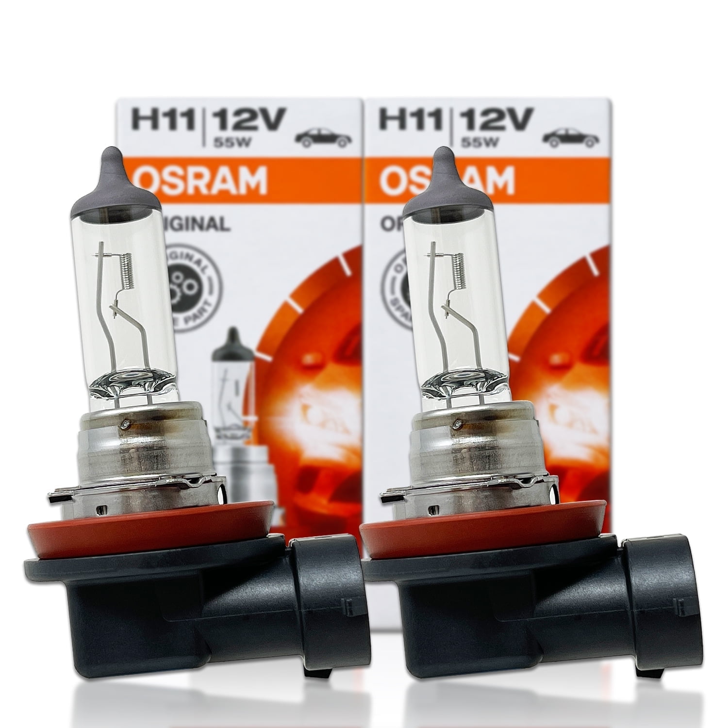 【新品未開封・送料無料】 Long Sylvania OSRAM H11 2-Pack Life Halogen Automotive Parts