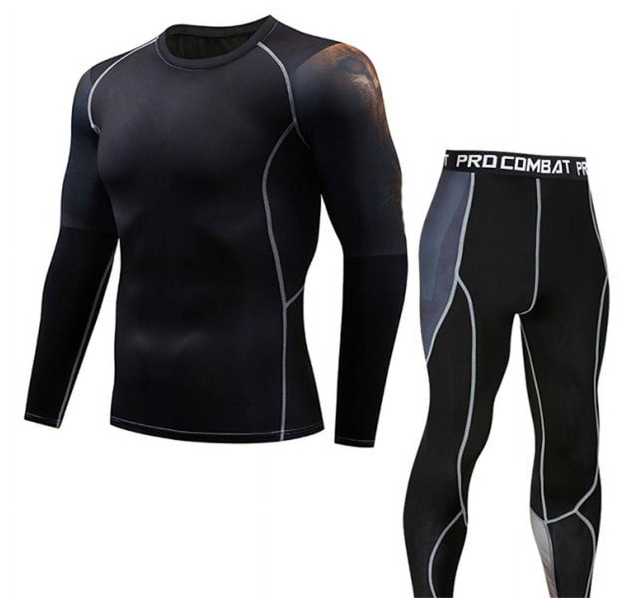 Oss Pro Combat EVO Serie Compression Rash Guard Top plus Pants Bundle ...