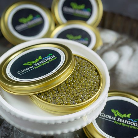 Ossetra Sturgeon Caviar Imperial Gold Fresh 8.75 oz