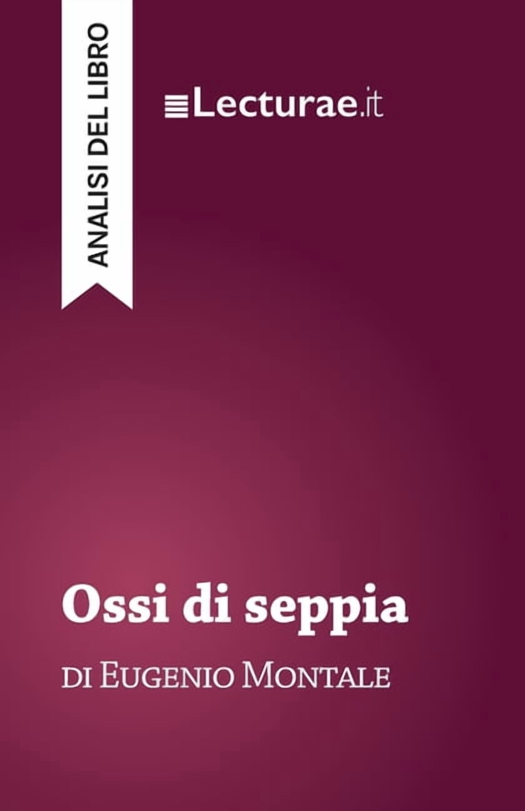 ossi di seppia prima edizione