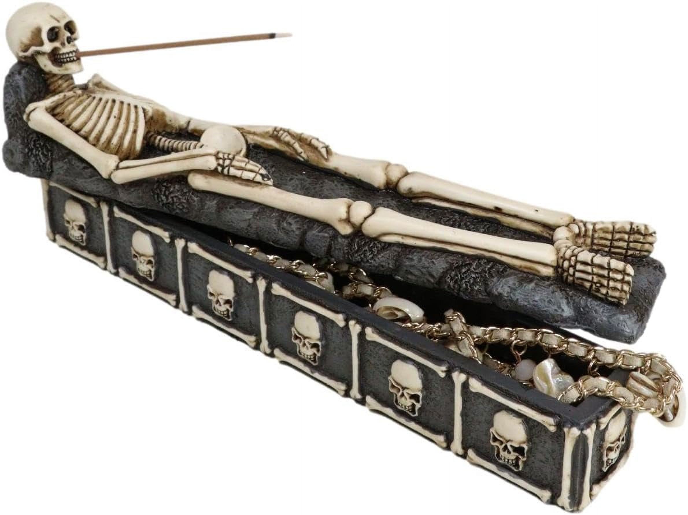 Ossuary Macabre Chilling Skeleton Rest in Peace Tombstone Graveyard