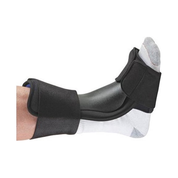 Ossur Airform Black Night Splint Large Hook and Loop for the Foot 50047
