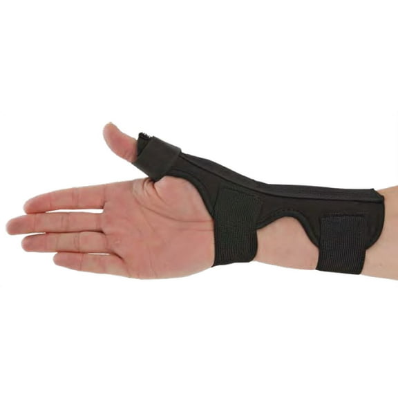 Ossur Black Hook and Loop Strap Thumb Splint for Either Hand 30000