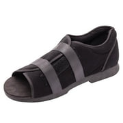 Ossur Black Soft Top Post-Op Shoe Large Hook and Loop 18017