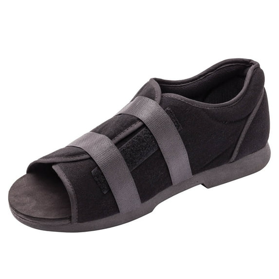 Ossur Black Soft Top Post-Op Shoe Small Hook and Loop 18003
