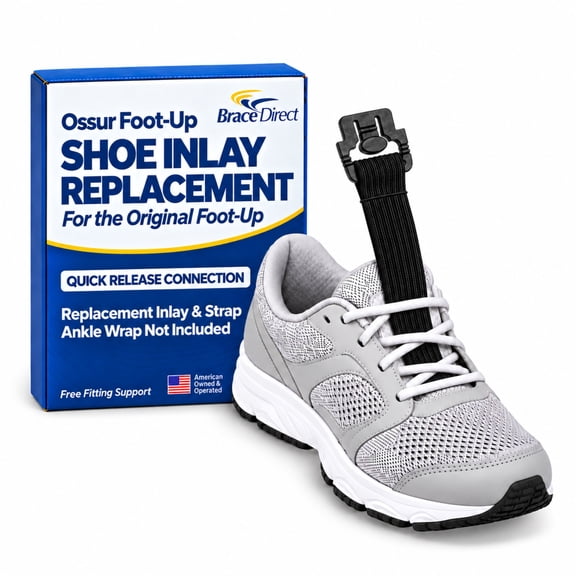 Ossur Foot Up - Drop Foot Brace - Replacement Inlay - Black
