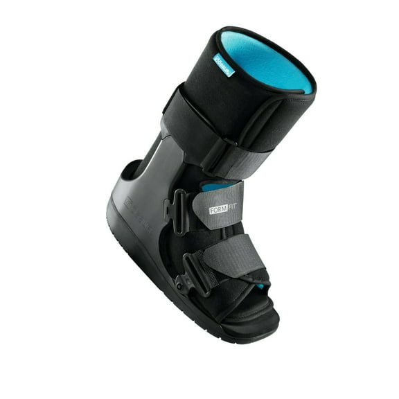 Ossur Formfit Walker Boot (Non-Air) - Medical Grade Immobilization for Strains, Sprains & Stable Fractures | Pneumatic Technology to Reduce Pain & Swelling | Breathable Material (Low Top, Small)