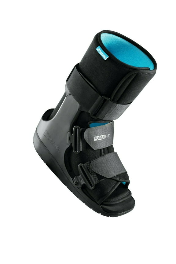 Formfit Walker Boot (Non-Air) - Medical Grade Immobilization for Strains, Sprains & Stable Fractures | Wide Bottom Promotes a Stable, Natural gait | Breathable Material (Low Top, Large)