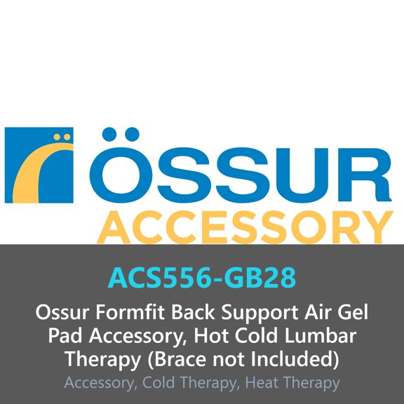 Ossur Formfit Back Support Gel Pad Accessory (Brace not Included)
