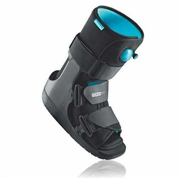 Ossur Formfit Walker Boot with Air - Medical Grade Immobilization for Strains, Sprains & Stable Fractures | Pneumatic Technology to Reduce Pain & Swelling | Breathable Material (Low Top, Sma
