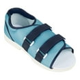 thumbnail image 1 of Ossur Mesh Top Post-Op Foot Brace Recovery Shoe, Extended Strap with Dual Side Closure, Medium, Blue, 1 Ct, 1 of 8