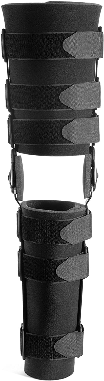 Ossur Post-Op Knee Brace, Range of Motion Control Hinged Immobilization, Adjustable Recovery Support for Orthopedic Rehab, Meniscus Tear,ACL, MCL, PCL Injury- Woman/Men Left, Right Leg