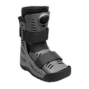 Ossur Rebound Air Walker Boot Low Top Small with Compression Adjustable Comfortable Straps and Air Pump Rocker Bottom Ventilated Panels for Ankle Sprains Fractures Tendon Ligament Post-Op Rehab