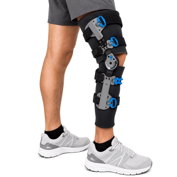 Ossur Rebound Post-Op Knee Brace L1832 Adjustable ROM
