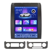 Ossuret 12.1" Touch Screen Android 14 Car Stereo Radio For Ford F-150 F150 2015-2020 Apple CarPlay Bluetooth 4+64GB WiFi AUX Head Unit Multimedia GPS Navigation In-Dash