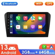 Ossuret Bluetooth Android 13 Apple CarPlay 64GB WiFi AUX Car Stereo Radio Head Unit Multimedia GPS Navigation Player For Mazda 3 2004 2005 2006 2007 2008 2009
