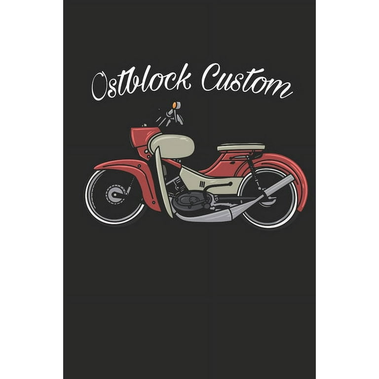 Ostblock Custom : Simson Star, Moped, DDR, Taschenkalender, Kalender 2020,  Terminplaner (Paperback) 