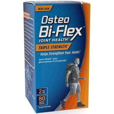 Osteo Bi-Flex Advanced Triple Strength Coated Tablets 80 ea (Pack of 2)