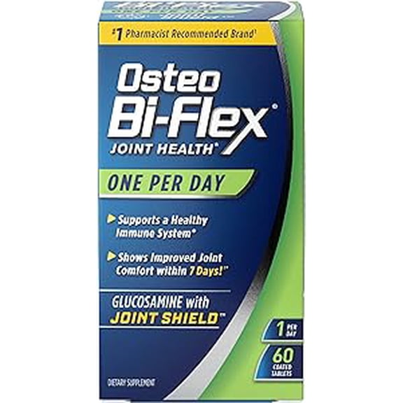 Osteo Bi-Flex Glucosamine Hci And Vitamin D3 Caplets - 60 Ea