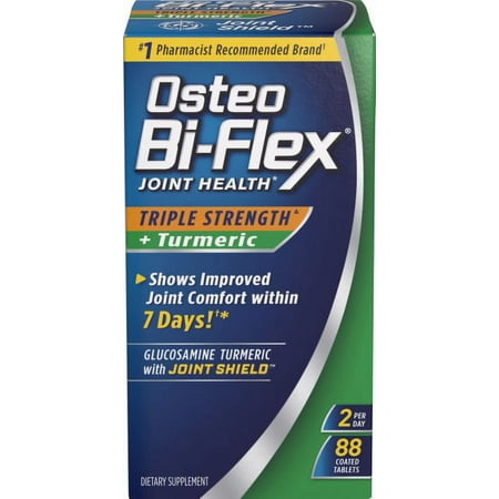 Osteo Bi-Flex Joint Health Triple Strength + Turmeric Tablets, 88 Count