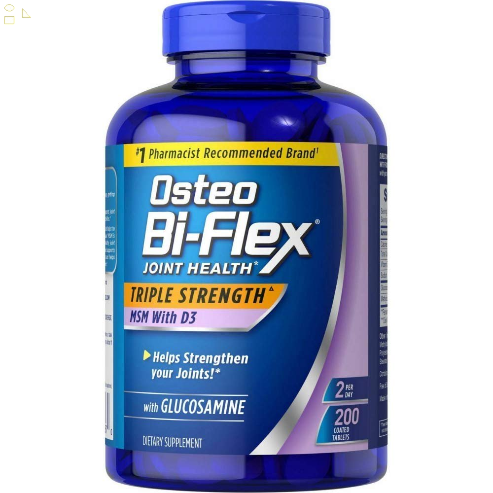 Osteo Bi-Flex Joint Health, Triple Strength with MSM - 200 Tablets
