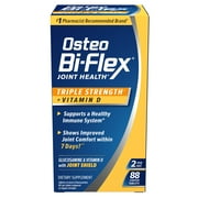 Osteo Bi-Flex Triple Strength Joint Health Dietary Supplements with Vitamin D and Glucosamine Chondroitin MSM Tablets, 88 Count