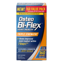 Osteo Bi-Flex Triple Strength Joint Health Supplements, Glucosamine Chondroitin Tablets, 160 Count