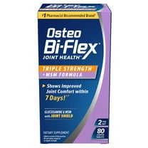 Osteo Bi-Flex Triple Strength with MSM, Glucosamine, Joint Health Supplement, 80 Coated Tablets