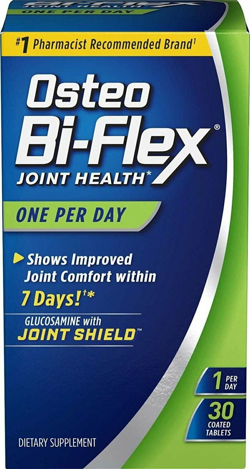 Osteo Bi-flex One Per Day Glucosamine HCI & Vitamin D3 5-LOXIN, 30 ct, 2 Pack