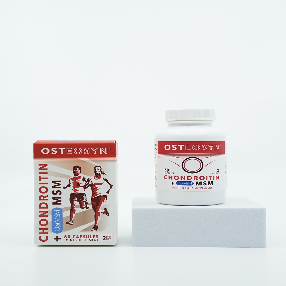 Osteosyn Synutra’s 800 mg OptiMSM & 800 mg Chondroitin in 60