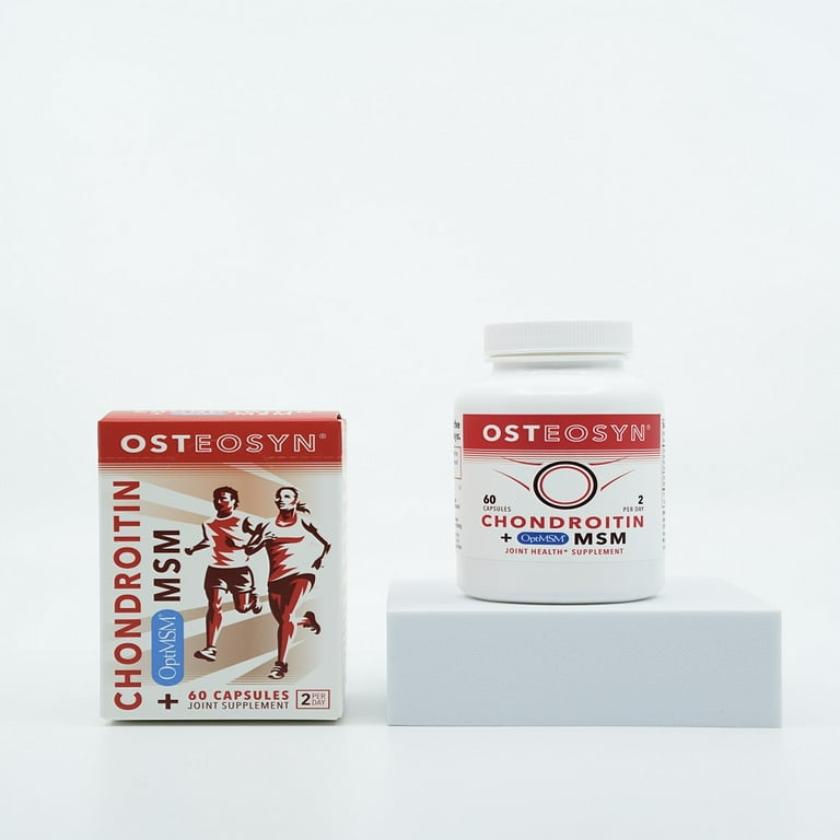 Osteosyn Synutra’s 800 mg OptiMSM & 800 mg Chondroitin in 60