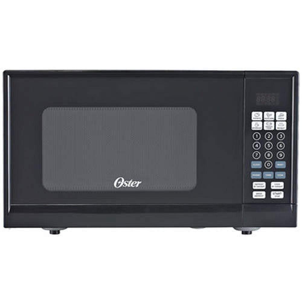 Oster OGCMT309WE-09 Compact-Size 0.9-Cu. Ft. 900W Countertop Microwave  Oven, White