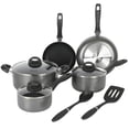 thumbnail image 1 of Oster 10 Piece Non-Stick Aluminum Cookware Set, 1 of 5