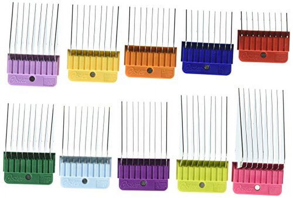 Oster 10-Piece Stainless Steel Detachable Dog Hair Grooming Pet