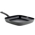 thumbnail image 1 of Oster 11 inch Aluminum Nonstick Square Grill Pan in Black, 1 of 5