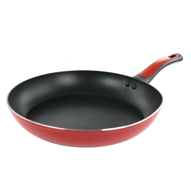 Bruntmor 12'' Red Cast Iron Frying Pan Set, Nonstick Cookware, 12'' - Fry's  Food Stores