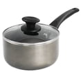 thumbnail image 1 of Oster 2.5 Quart Merrion Nonstick Aluminum Saucepan with Lid in Metallic Grey, 1 of 7