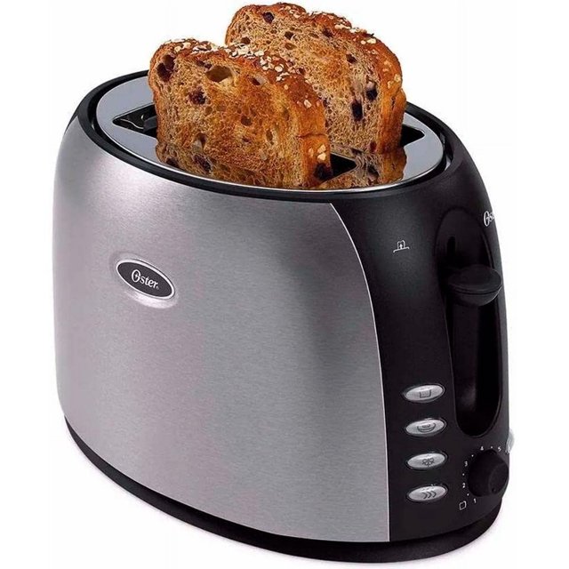 Oster 2 Slice Toaster, Brushed Stainless Steel (TSSTJC5BBK)