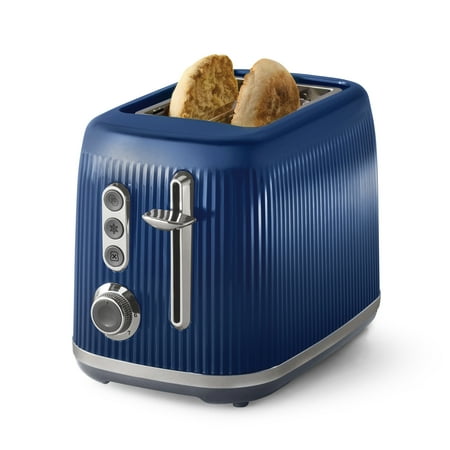 Oster - Impressions Collection 2-Slice Wide-Slot Toaster with Quick-Check Lever - Blue