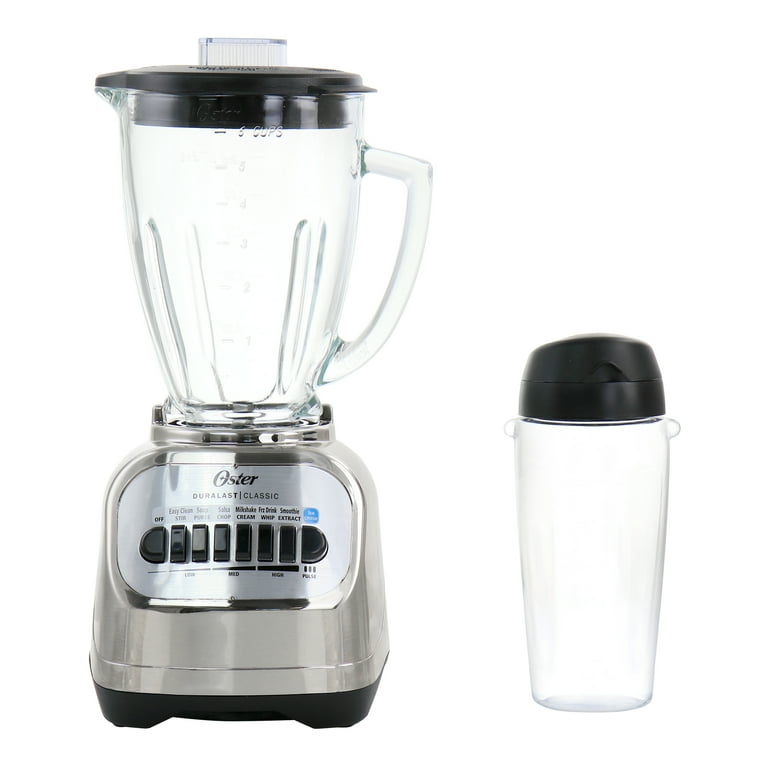 osterステンレスブレンダー Oster 2-in-1 System 700-Watt 8-Speed 6 Cup Blender, Chrome
