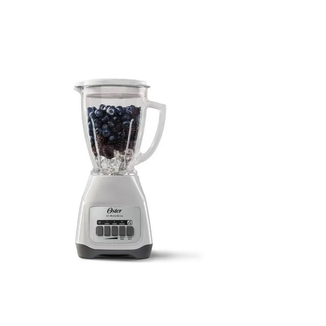 Oster 2 speed blender with Pulse function and Glass Jar 550 Watt Motor 1.5 Liter Jar 6 Cup