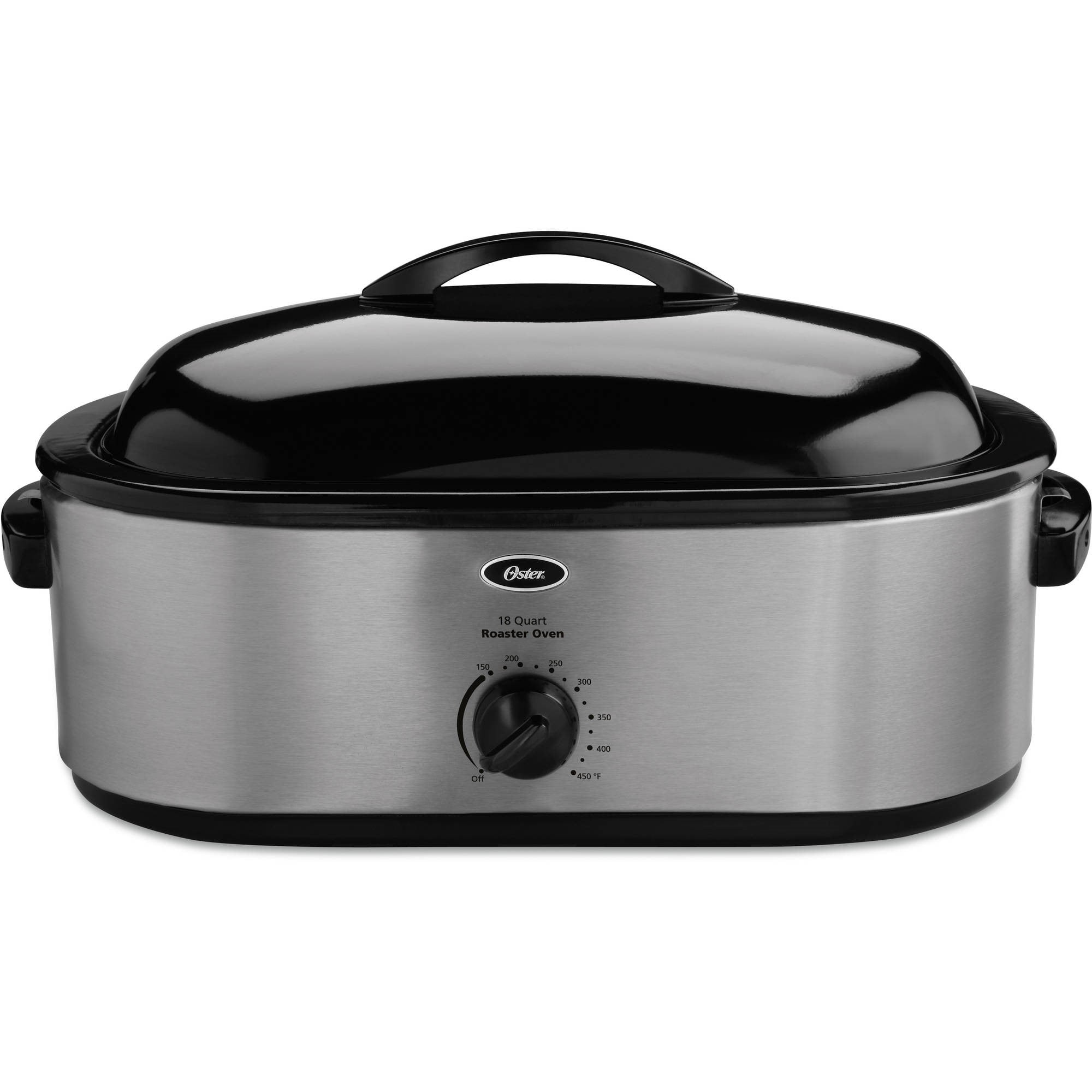 Oster 22 Pound 18 Quart Stainless Steel Roaster Oven with Removable