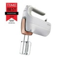 Oster 270Watt Hand Mixer with HEATSOFT Technology, White