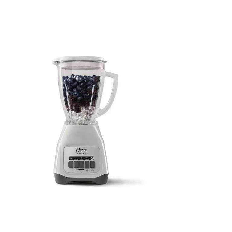 osterステンレスブレンダー Oster 2-in-1 One Touch Blender - Stainless Steel: Glass Jar