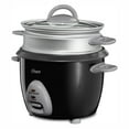 thumbnail image 1 of Oster CKSTRCMS65 6-cup (cooked) Rice Cooker With Steam Tray - Black, 1 of 6