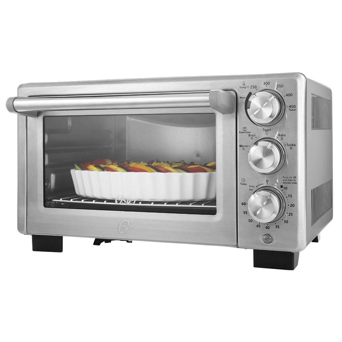 Oster Large Digital Countertop Oven, Brushed Stainless Steel 